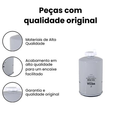 Filtro de Combustível WEGA FCD-2058B - D-6000 EUROTRAKKER - Imagem 3