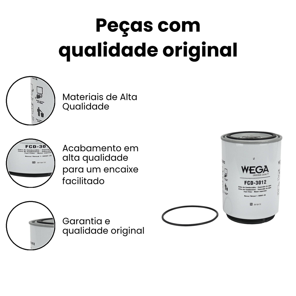 Filtro Separador WEGA - Daily - Imagem 3