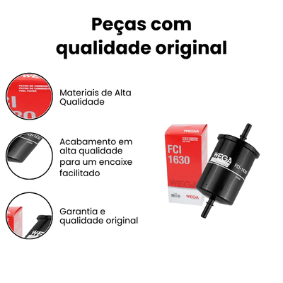 Filtro de Combustível WEGA - POLO GOLF - Imagem 3