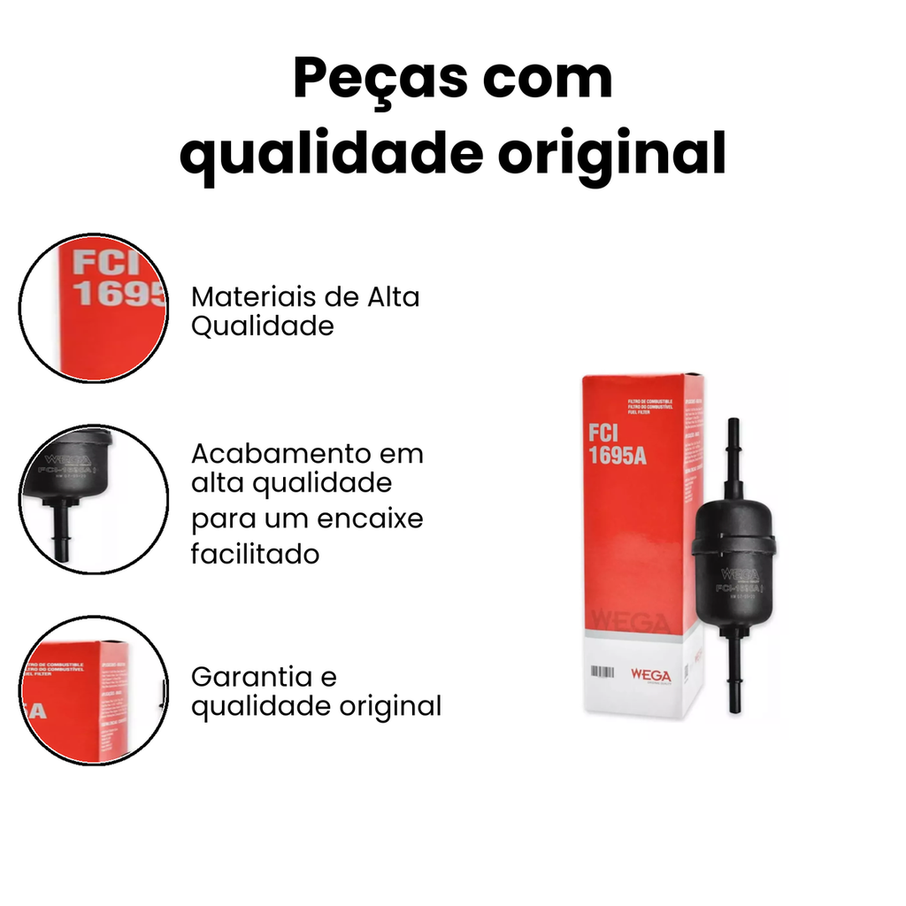 Filtro de Combustível WEGA - Focus Focus - Imagem 3