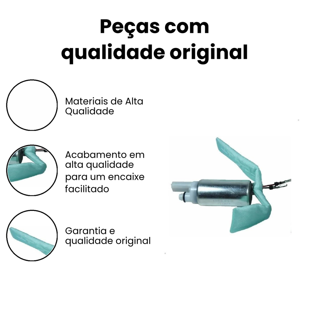 Kit Refil Bomba Combustível Titan 150 Mix Flex CG - Imagem 3