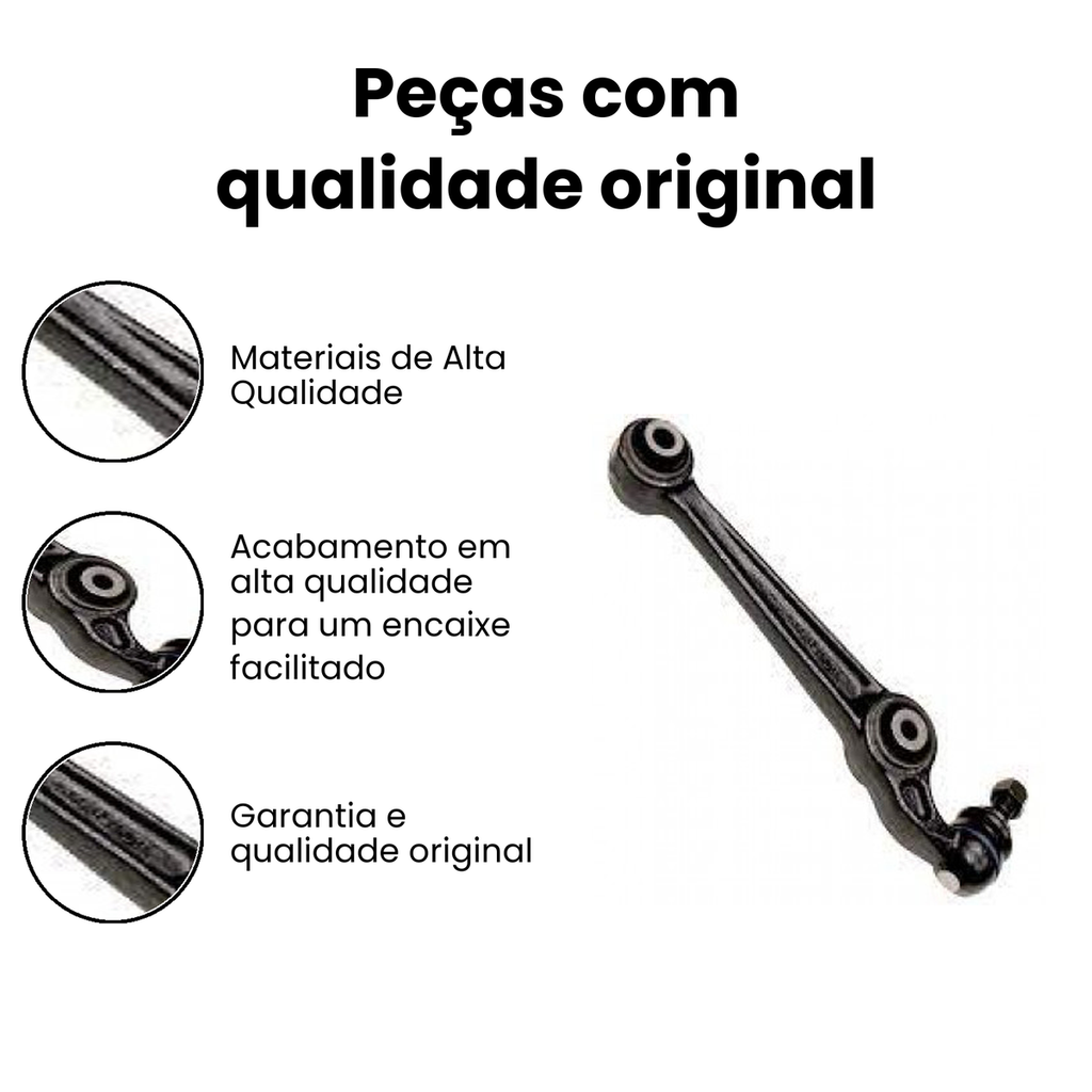 Braço de Suspensão Escort | Grazzimetal - FO-3113-A - Imagem 3