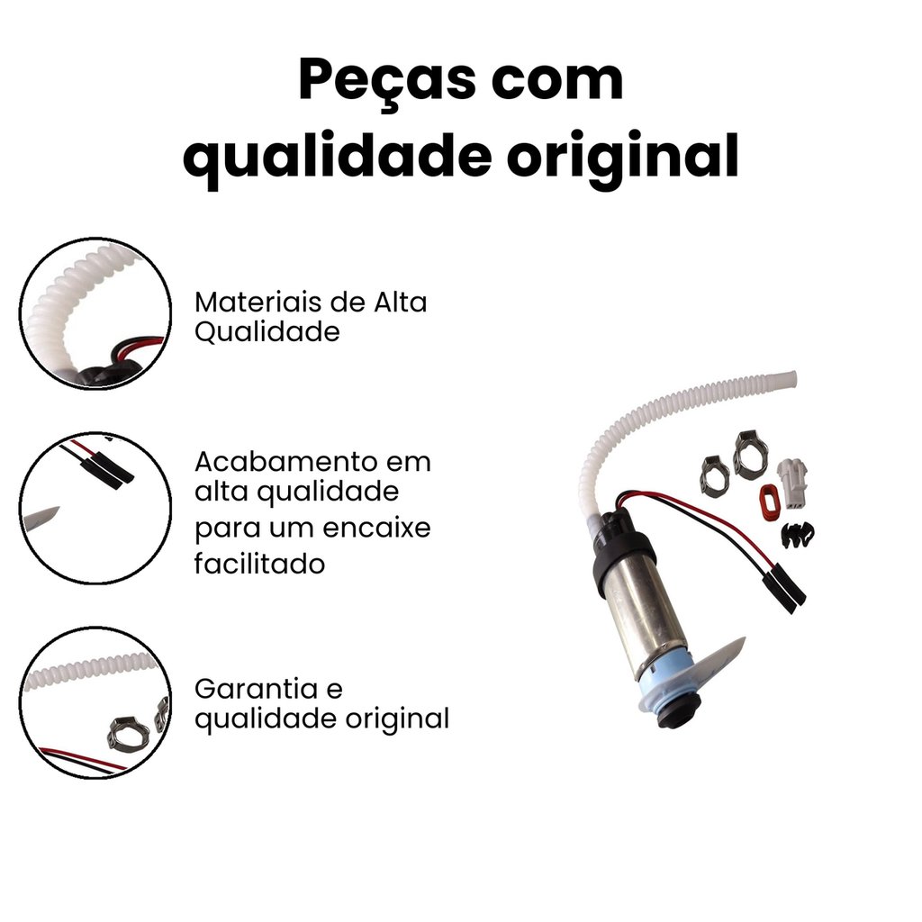 Kit Bomba Combustível Flex 30 Bar - Scenic, Parati - Imagem 3