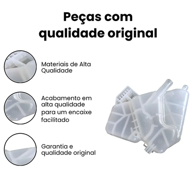 Reservatório Expansão Radiador Sem Tampa Siena GONEL - Imagem 3