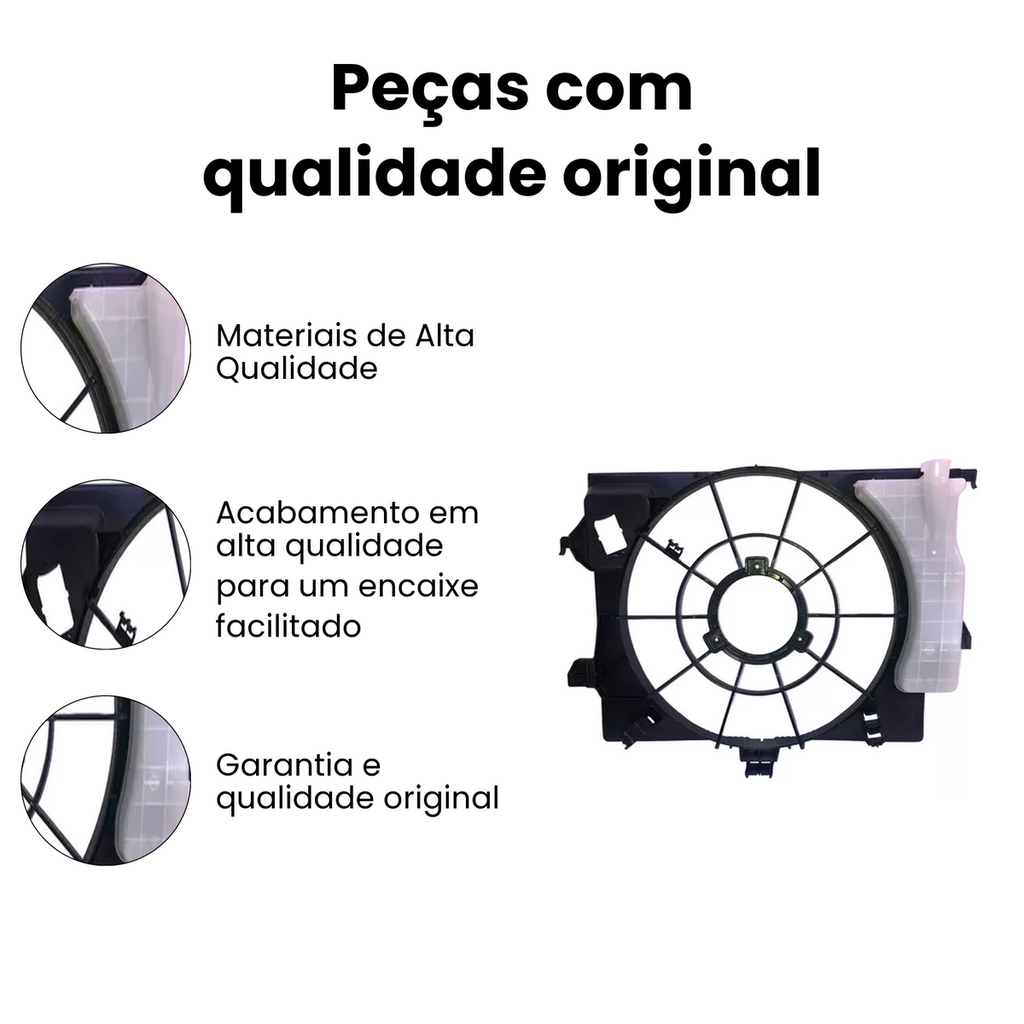 RESERVATÓRIO DE EXPANSÃO DO RADIADOR COM DEFLETOR HYUNDAI GO-1902 - Imagem 3