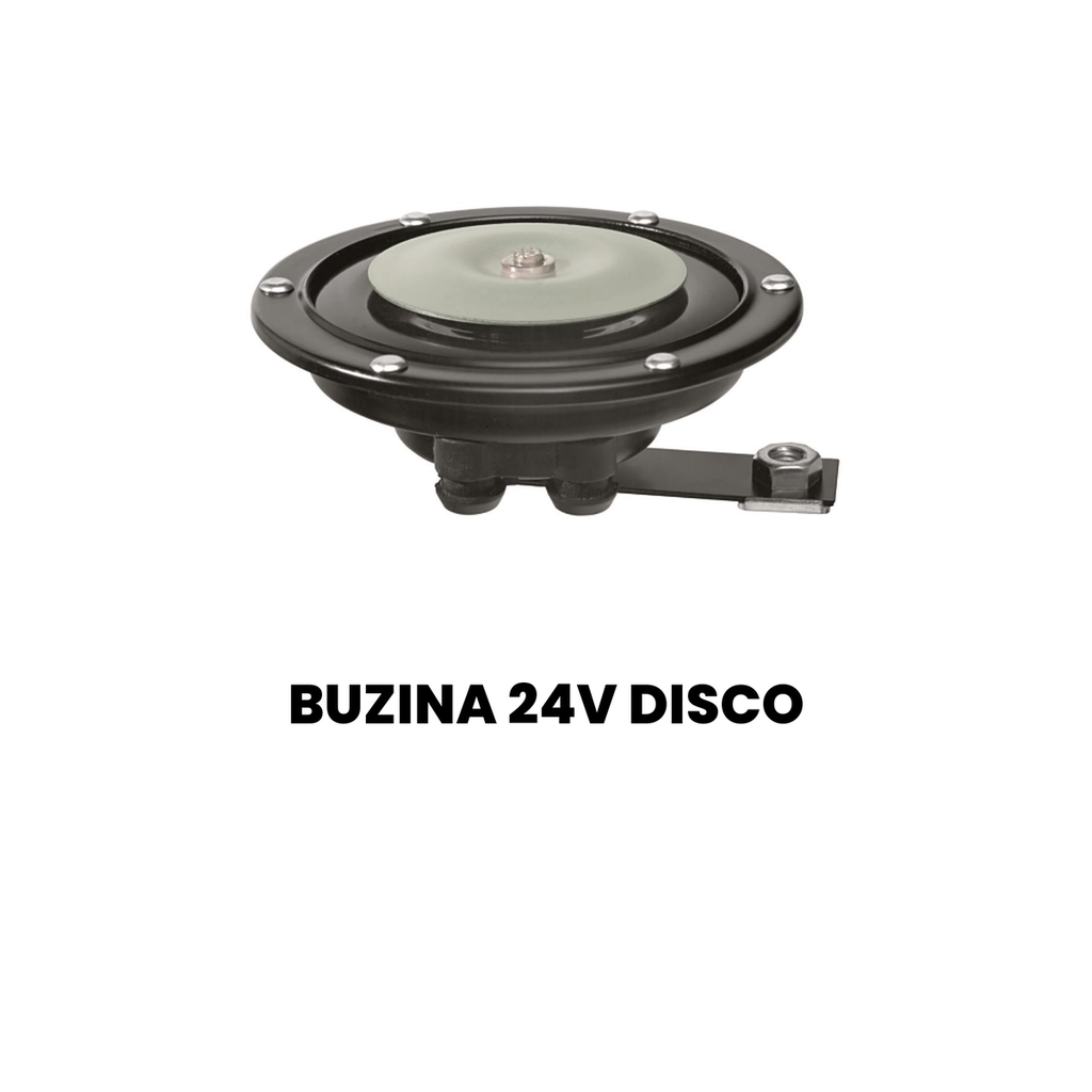 Buzina 24V Disco - Caminhões e Máquinas - Imagem 2