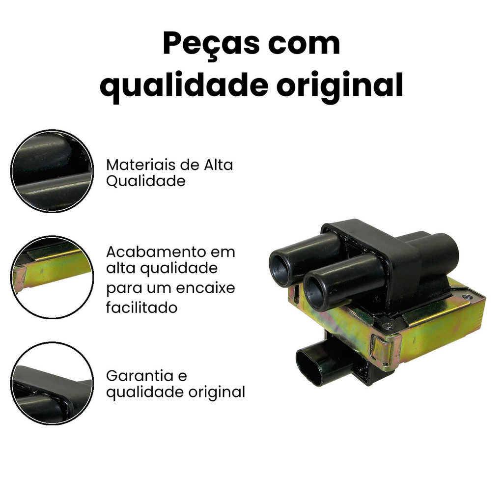 Bobina de Ignição Gauss - Elba Strada - Imagem 3