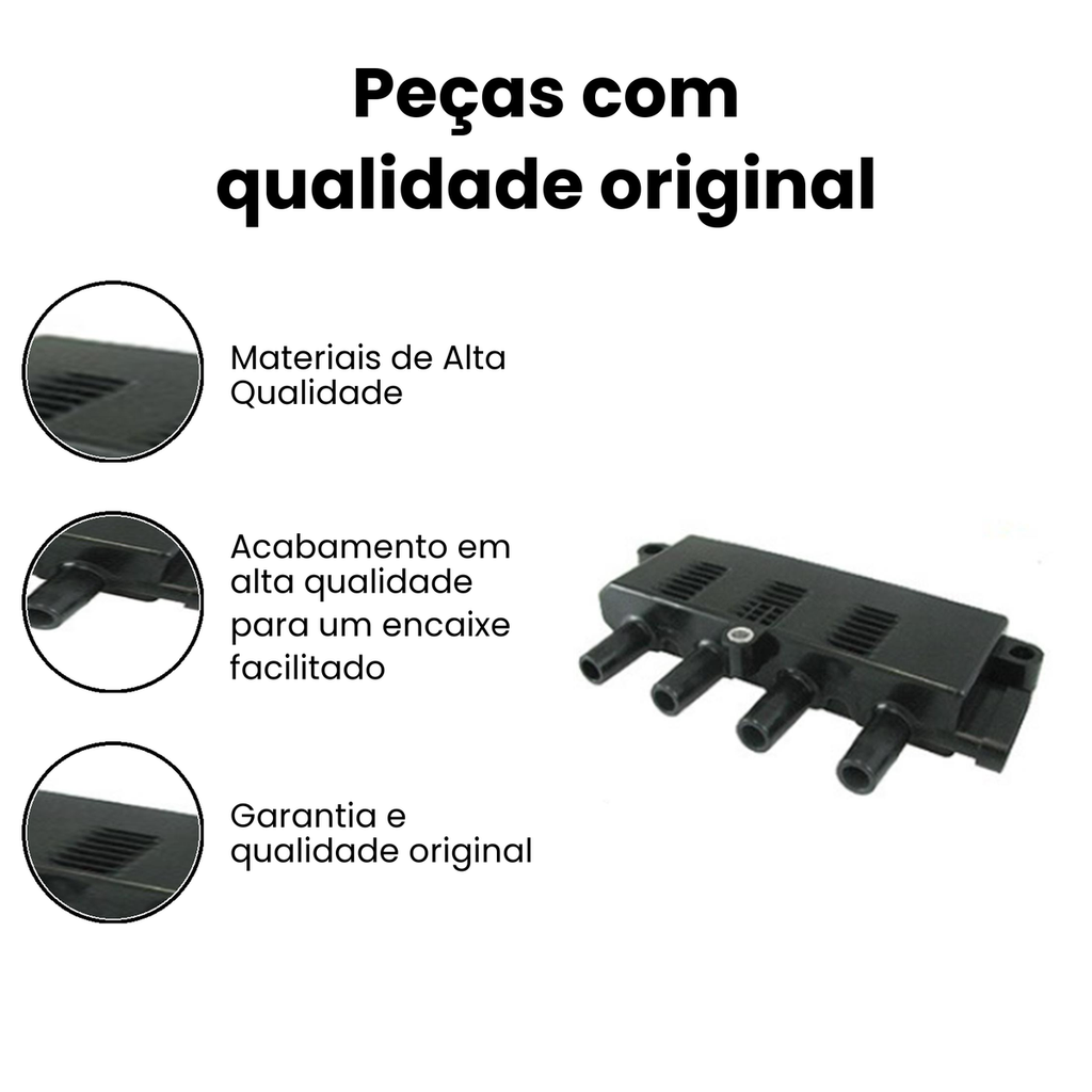 Bobina de Ignição GAUSS GC4133 Grand Fiorino - Imagem 3