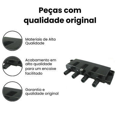 Bobina de Ignição GAUSS GC4133 Grand Fiorino - Imagem 3