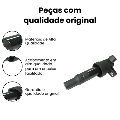 Bobina de Ignição 02 Pinos HB20 HB20 - Imagem 3