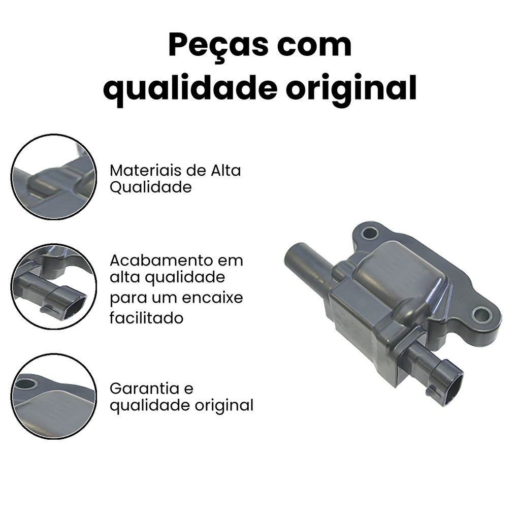 Bobina de Ignição GAUSS - Camaro Onix - Imagem 3