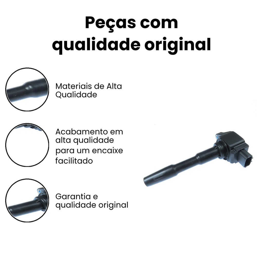 Bobina de Ignição Gauss Sandero Logan - GC4429 - Imagem 3