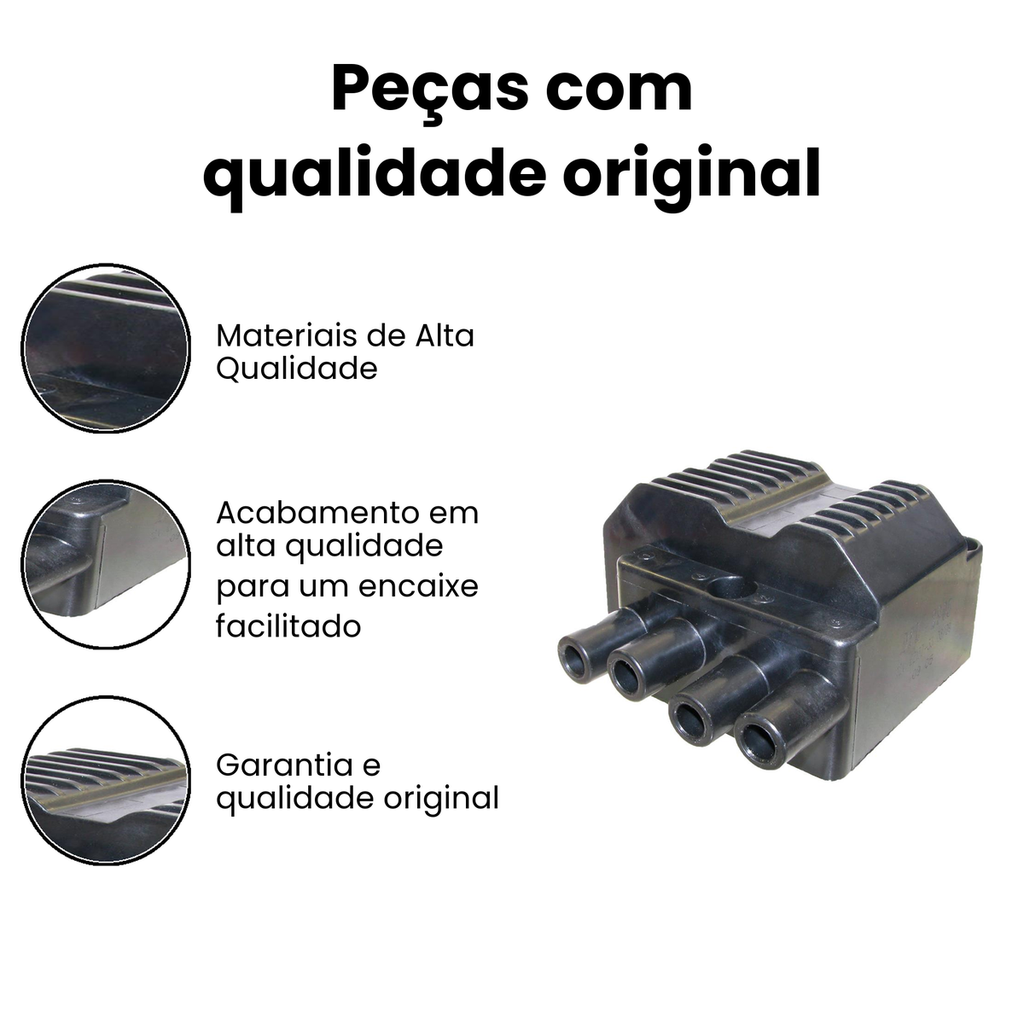 Bobina de Ignição Gauss - Corsa Corsa - Imagem 3