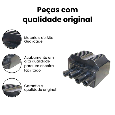 Bobina de Ignição Gauss - Corsa Corsa - Imagem 3