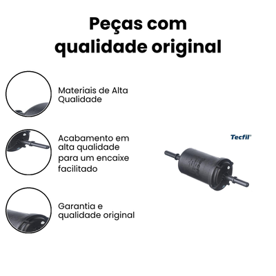 Filtro de Combustível CG/Fan 125i 12/14 - TECFIL - Imagem 3