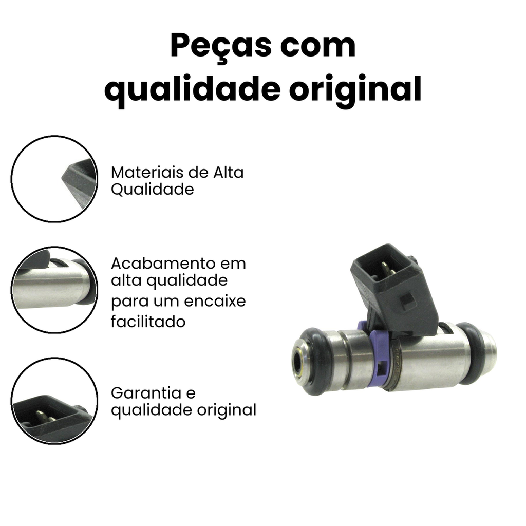 Bico Injetor GAUSS Palio Siena GI9065 - Imagem 3