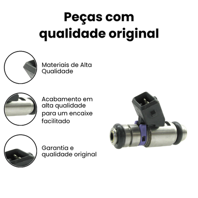 Bico Injetor GAUSS Palio Siena GI9065 - Imagem 3