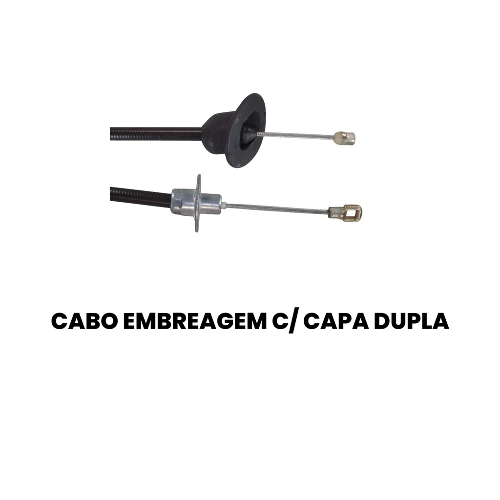Cabo de Embreagem c/ Capa Dupla D-20 - Imagem 2
