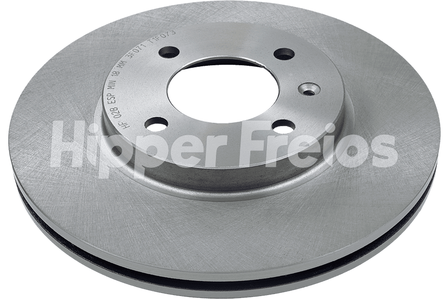 Par Disco Freio Diant. Ventilado Volkswagen Royale Ghia GL Versa - Imagem 1