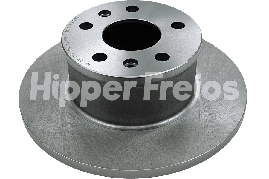 DISCO DE FREIO DIANTEIRO SÓLIDO VOLKSWAGEN HF03 - Imagem 1