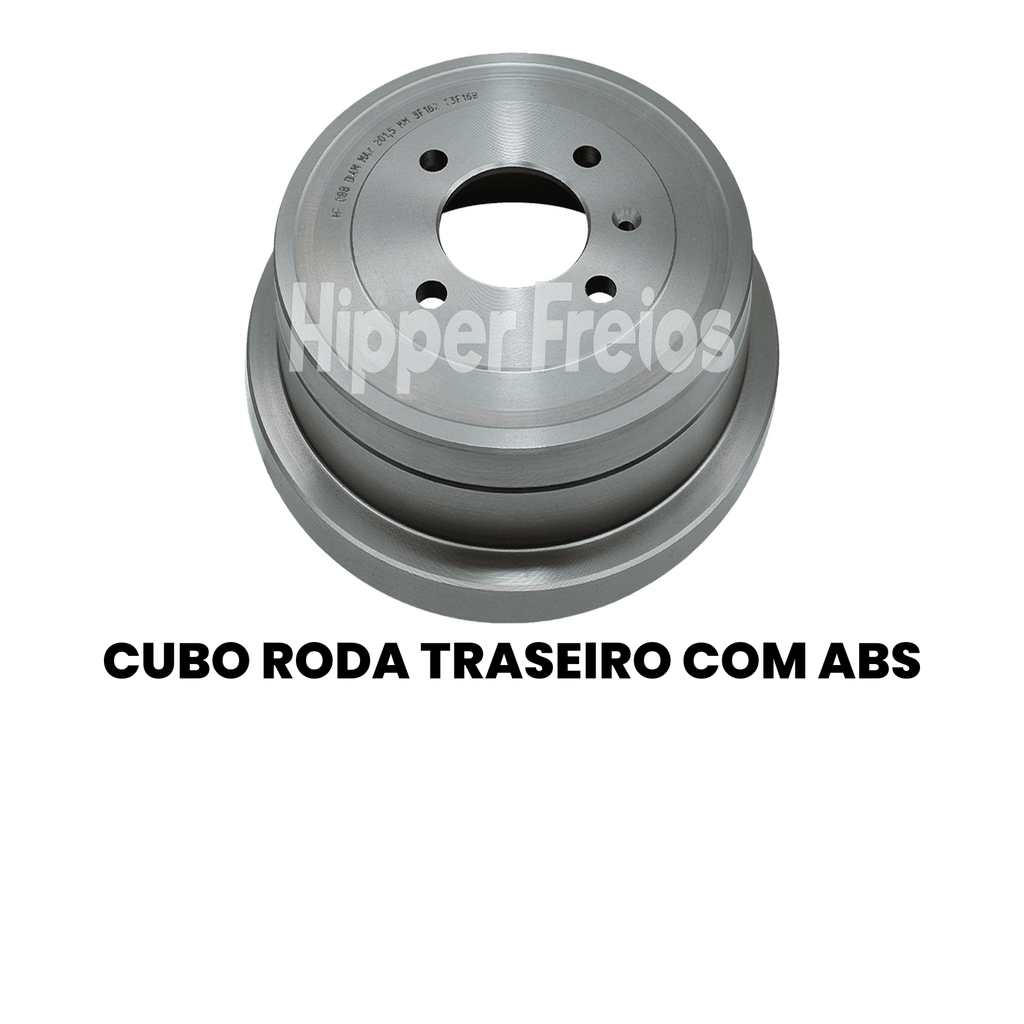 Tambor de Freio Traseira VW Seat UP! Voyage HF08B - Imagem 2