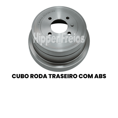 Tambor de Freio Traseira VW Seat UP! Voyage HF08B - Imagem 2