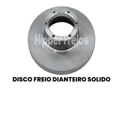DISCO FREIO DIANTEIRO SOLIDO FORD HF11 - Imagem 2
