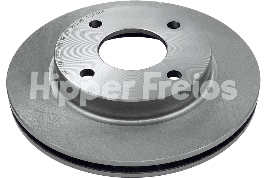 Par Disco Freio Diant Ventilado Ford Fiesta 1.0 1.3 1.6 Ka 1.6 1 - Imagem 1