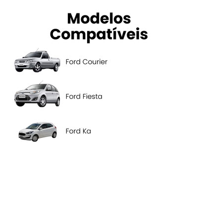 Par Disco Freio Diant Sólido Ford Courier 1995-2014 Fiesta 1996- - Imagem 4