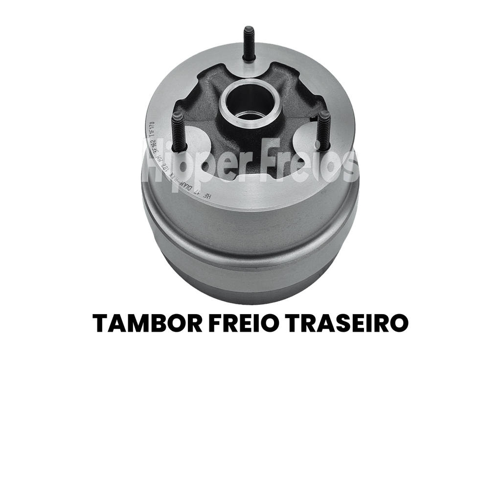 Par Tambor Freio Tras Ford Corcel II GL GT L Belina Del Rey 85-9 - Imagem 2