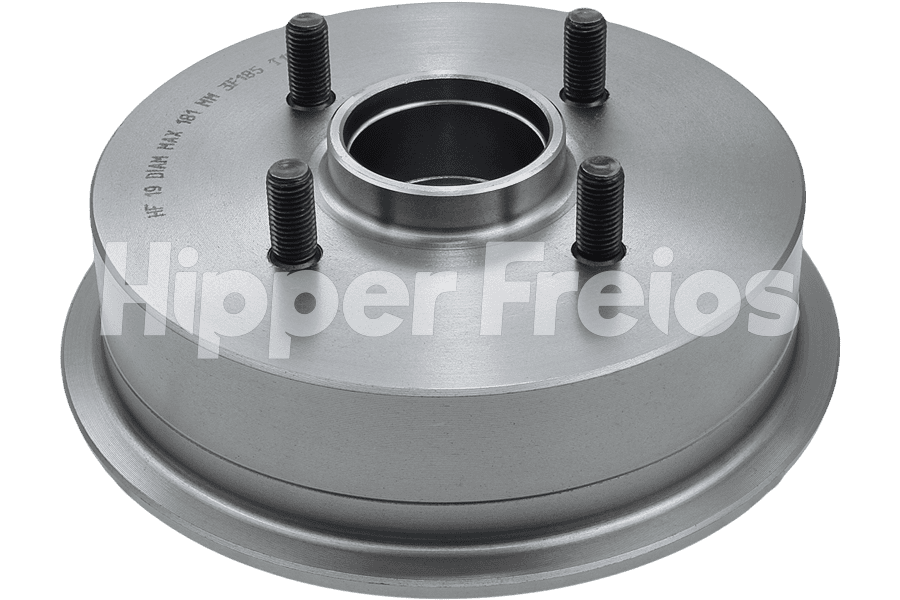 Par Tambor Freio Tras Ford Fiesta 1.0 8V Flex Class 1.0 8V Flex - Imagem 1