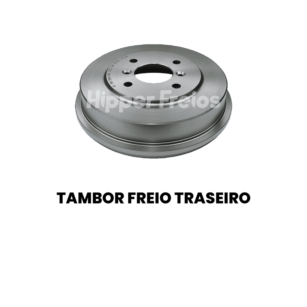Par Tambor Freio Tras Original Ford EcoSport 2003 a 2021 - Imagem 2