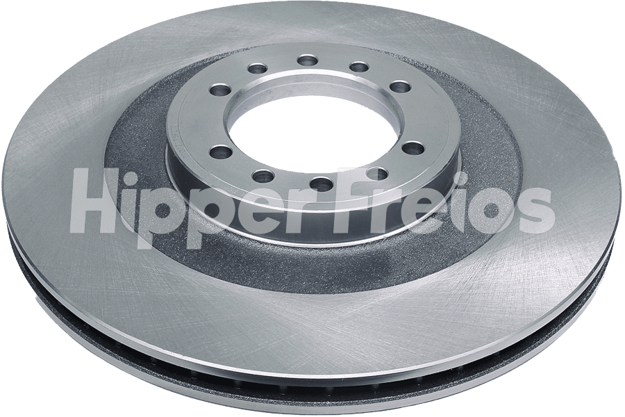 Par Disco Freio Diant Ventilado Mitsubishi L200 2.5 4x2 4x4 Dies