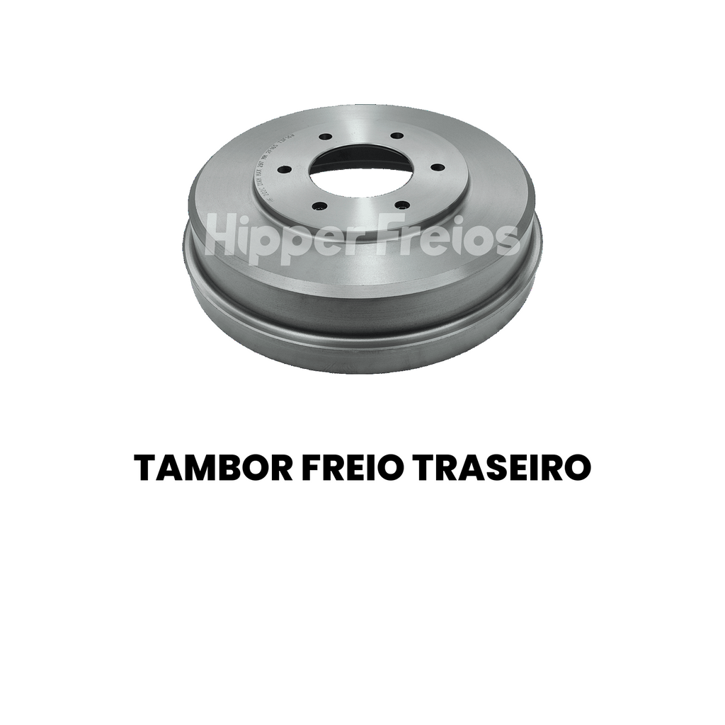 Tambor Freio Tras Mitsubishi L200 Triton 2013-2018 Pajero Da - Imagem 2
