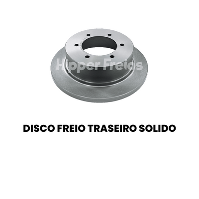 Disco Freio Tras Sólido Mitsubishi Pajero 3.2 4x4 Diesel 200 - Imagem 2