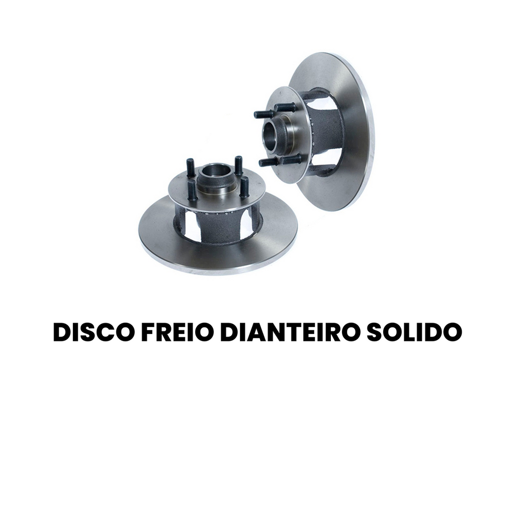DISCO DE FREIO DIANTEIRO SÓLIDO CHEVROLET HF22 - Imagem 2