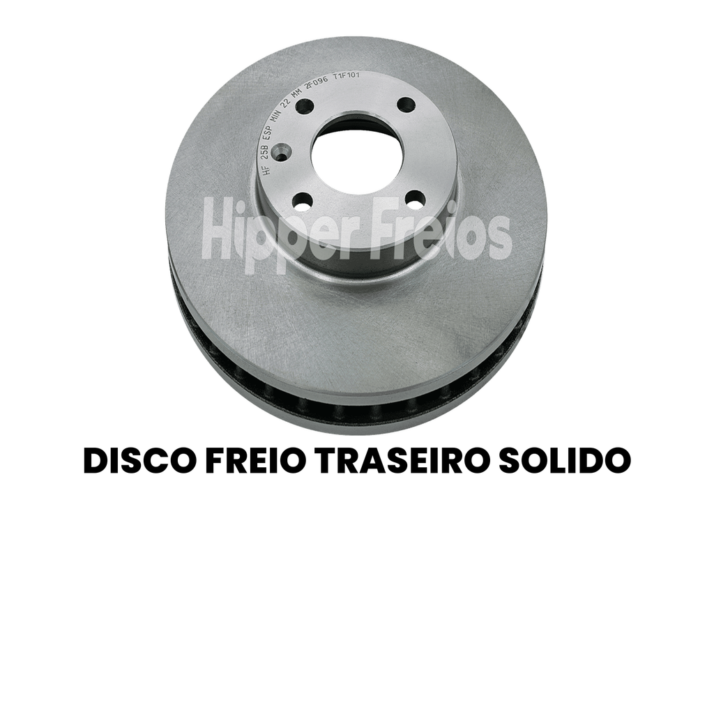 Par Disco Freio Diant Ventilado Chevrolet Lanos 1.6 16V 97-01 Da - Imagem 2