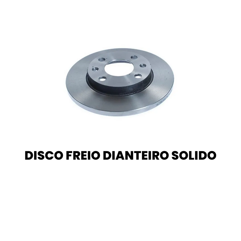 DISCO DE FREIO DIANTEIRO SÓLIDO PEUGEOT HF298 - Imagem 2