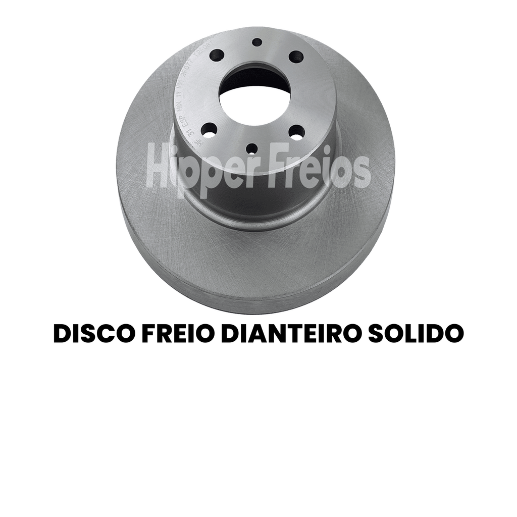 DISCO FREIO DIANTEIRO SOLIDO FIAT HF31 - Imagem 2