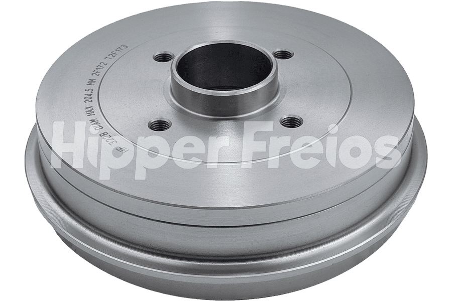 Par Tambor Freio Tras Renault Clio Logan Sandero 1.0 1.6 8V 16V - Imagem 1