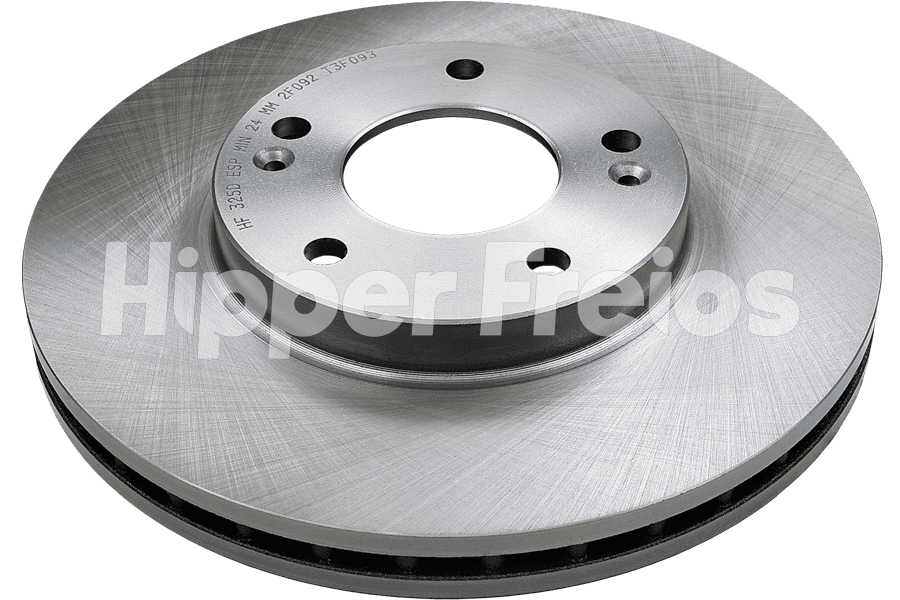 Par Disco Freio Diant Ventilado Hyundai ix35 Sonata Tucson 2005 - Imagem 1