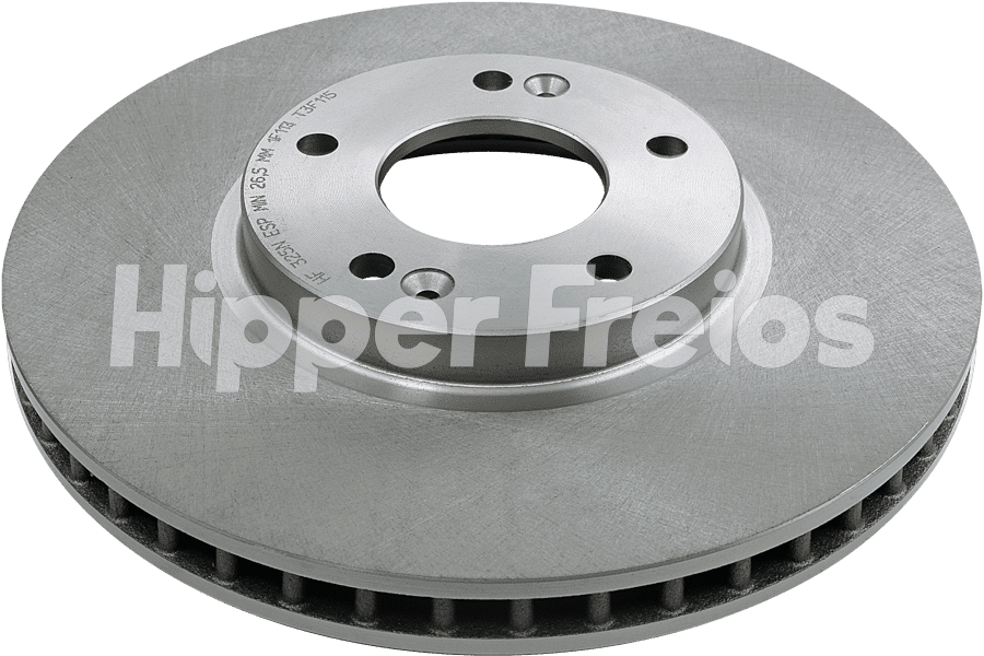 Par Disco Freio Diant Ventilado Hyundai Creta 2017 a 2024 - Imagem 1