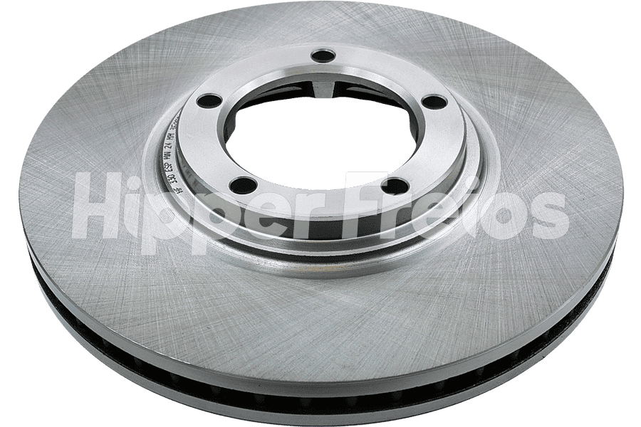 Par Disco Freio Diant Ventilado Hyundai H1 Starex 2.4 2.5 2.6 19 - Imagem 1