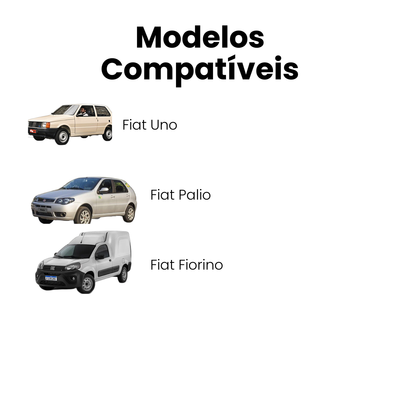 Tambor Freio Traseiro Compatível Uno 84-13 Palio 96-13 Fiori - Imagem 4