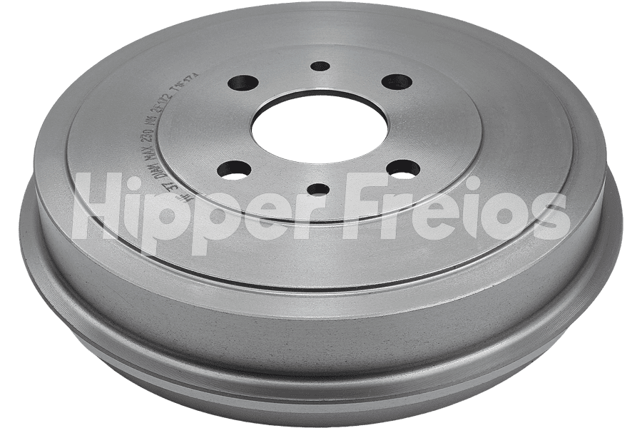 Par Tambor Freio Tras Fiat Brava ELX HGT SX Doblo Fiorino Idea M - Imagem 1