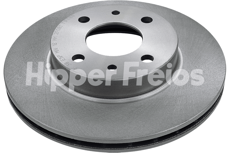 Disco Freio Dianteiro Ventilado Fiat Uno Siena - Imagem 1