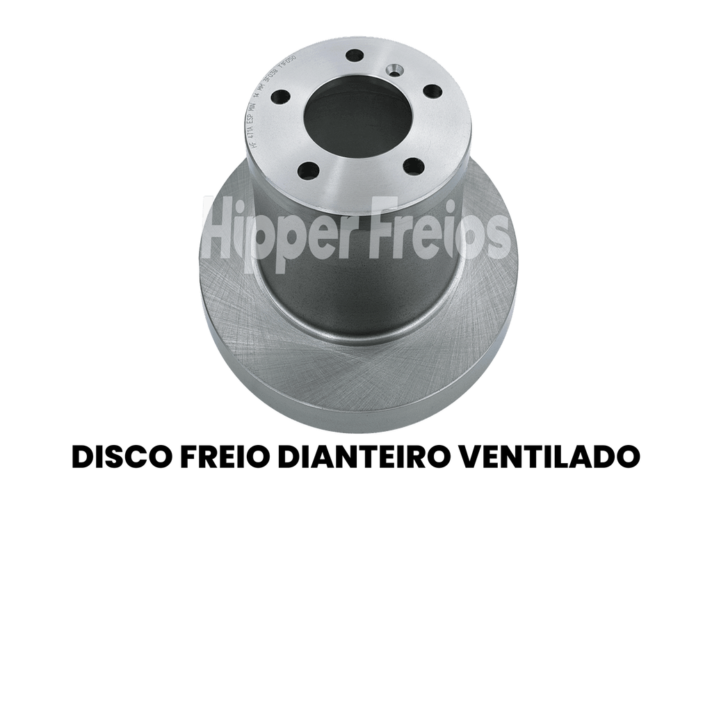 Disco Freio Tras Sólido Mercedes Sprinter 310 311 312 313 19 - Imagem 2