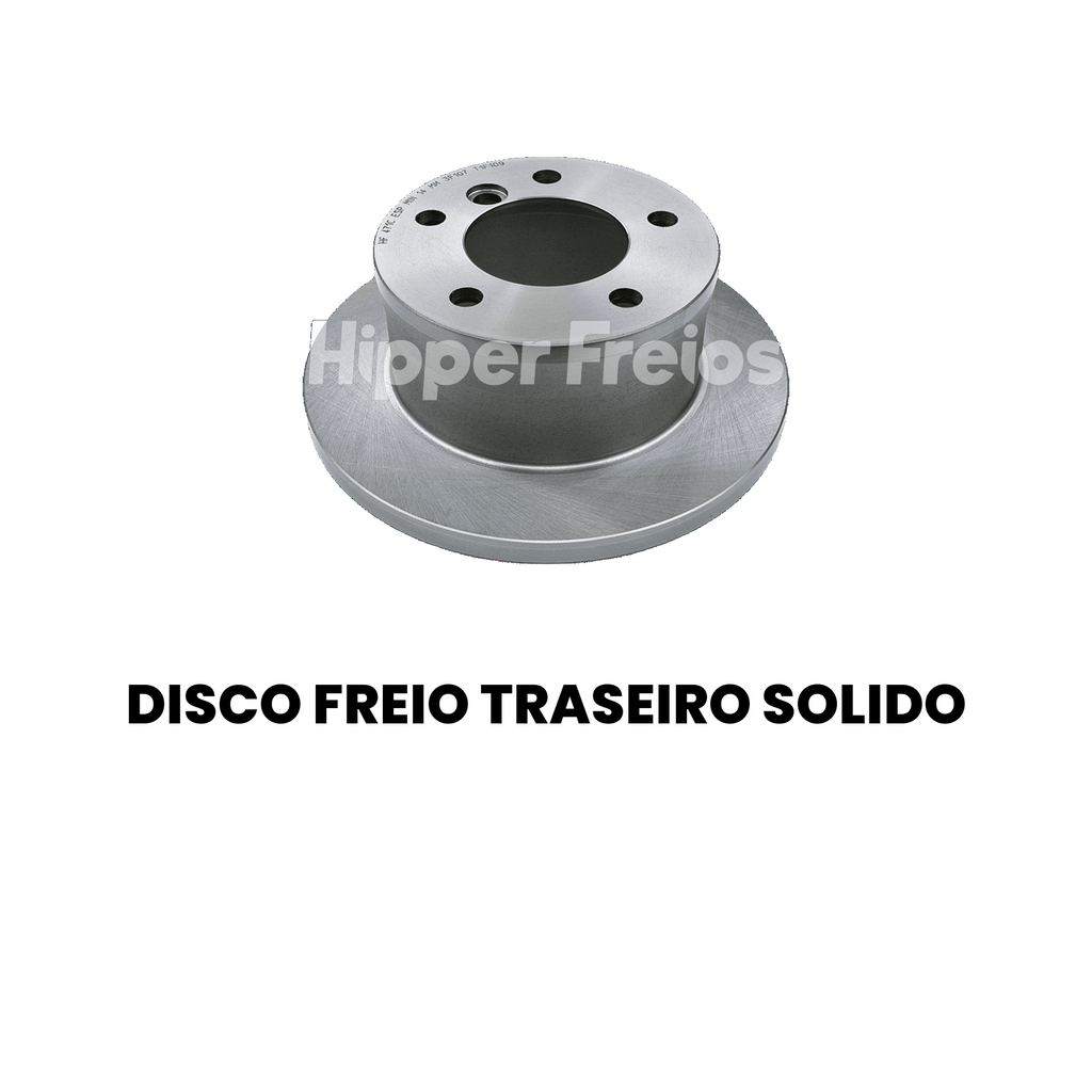 Disco Freio Traseiro Solido Mercedes Benz Sprinter - Imagem 2