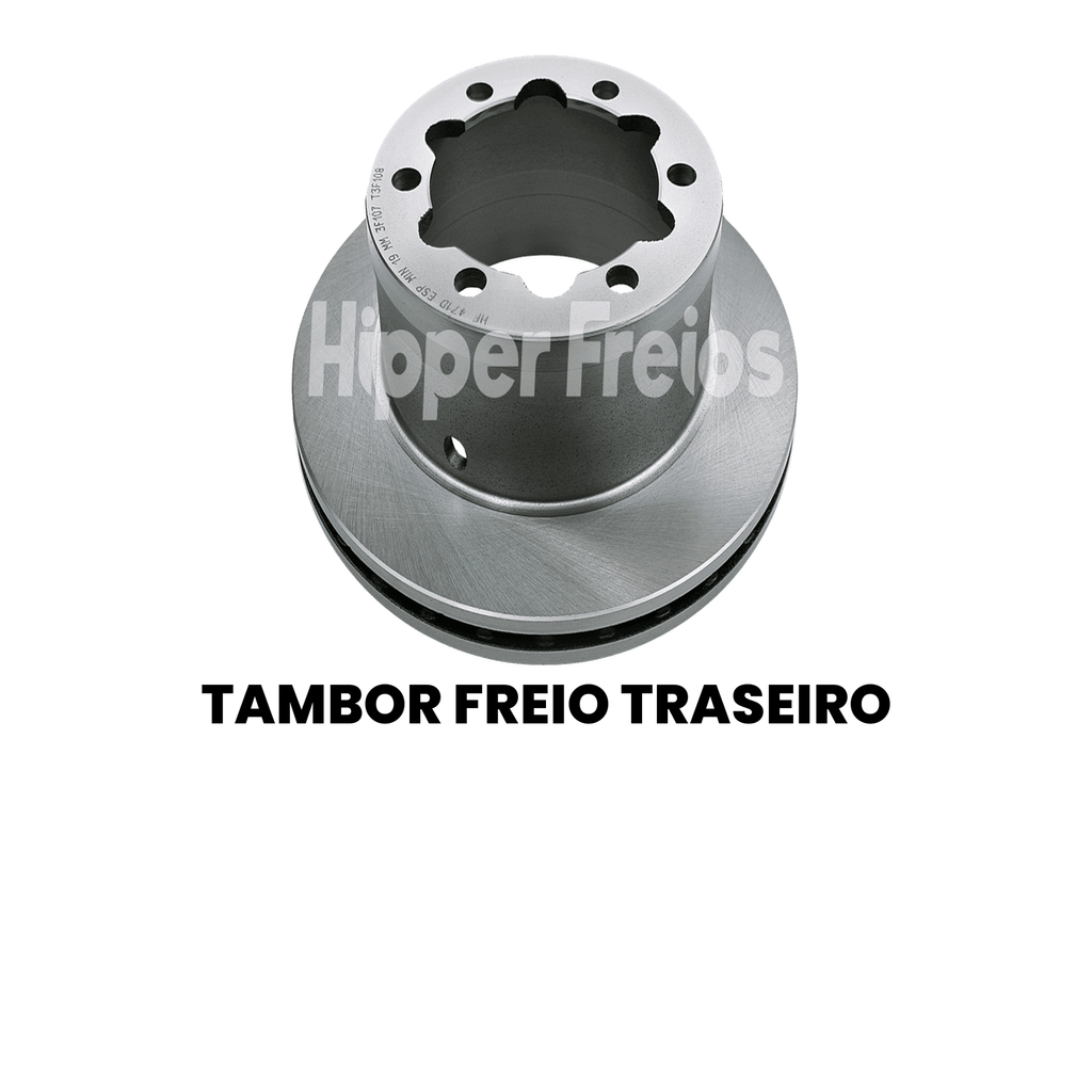Disco Freio Tras Ventilado Mercedes Sprinter 310 311 312 313 - Imagem 2