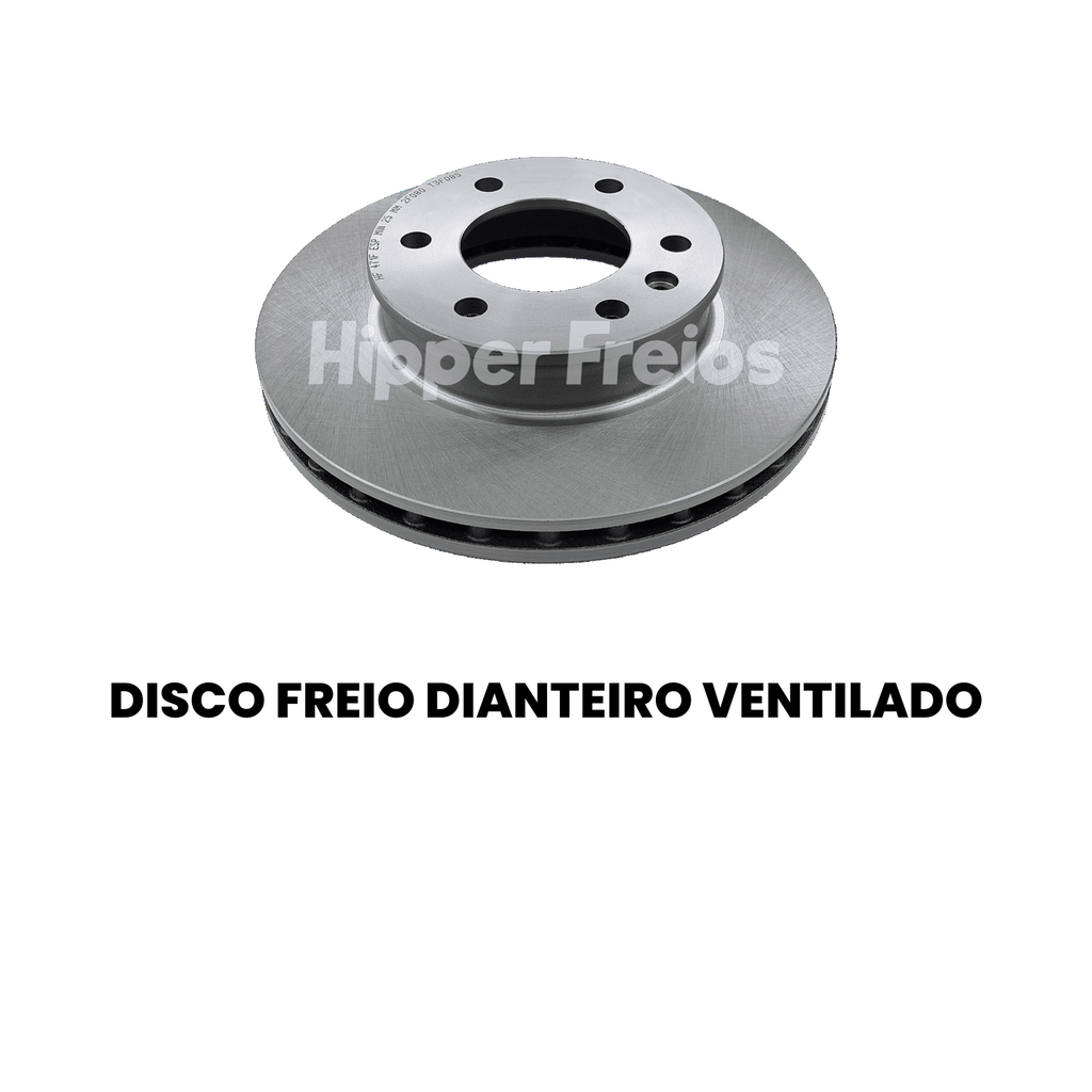 Disco Freio Diant Ventilado Mercedes Sprinter 310 311 313 41 - Imagem 2